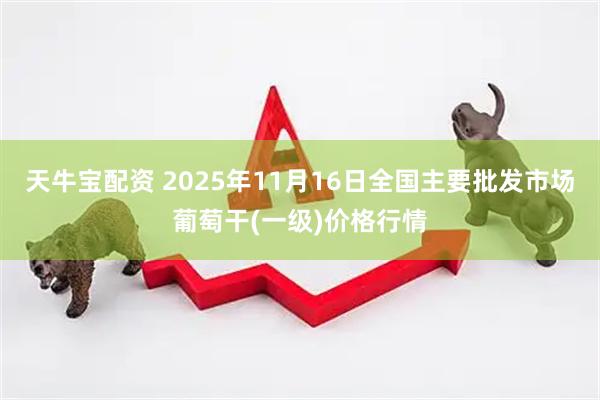 天牛宝配资 2025年11月16日全国主要批发市场葡萄干(一级)价格行情